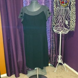 Black And Gray Dress size 14